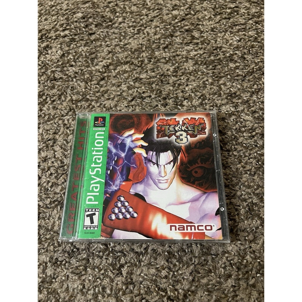 Playstation One TEKKEN 3 - Classic PS1‎ Fighter GREATEST HITS version NAMCO 1998
